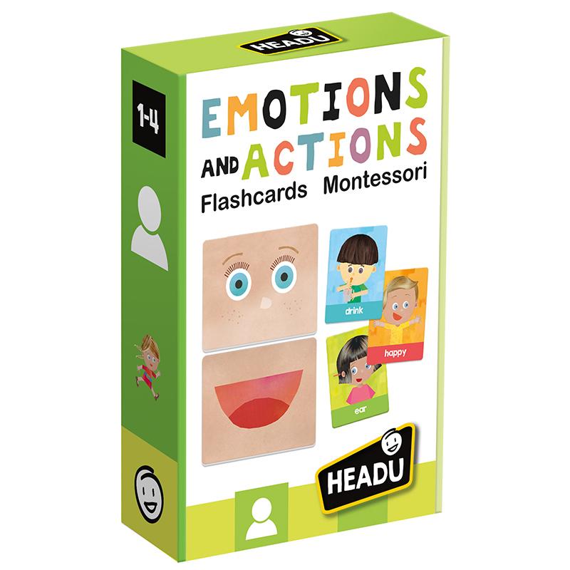 Flashcards Emotions And Actions Montessori - Multi-activity Cards