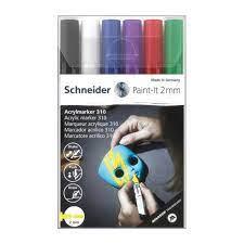 Paint-it Acrylic Markers 6 Colors