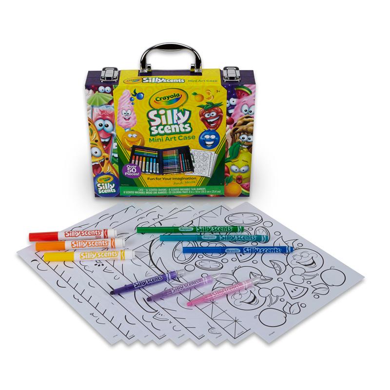 Crayola Silly Scents Mini Inspiration Art Kit Case