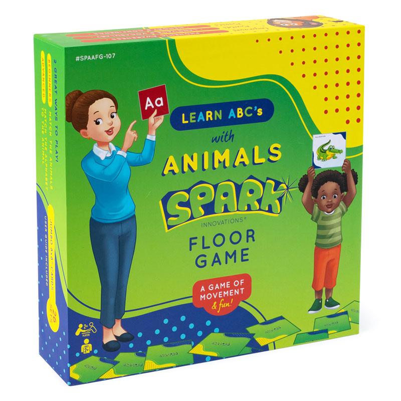 Learn Abcs With Animals Spark Floor Game