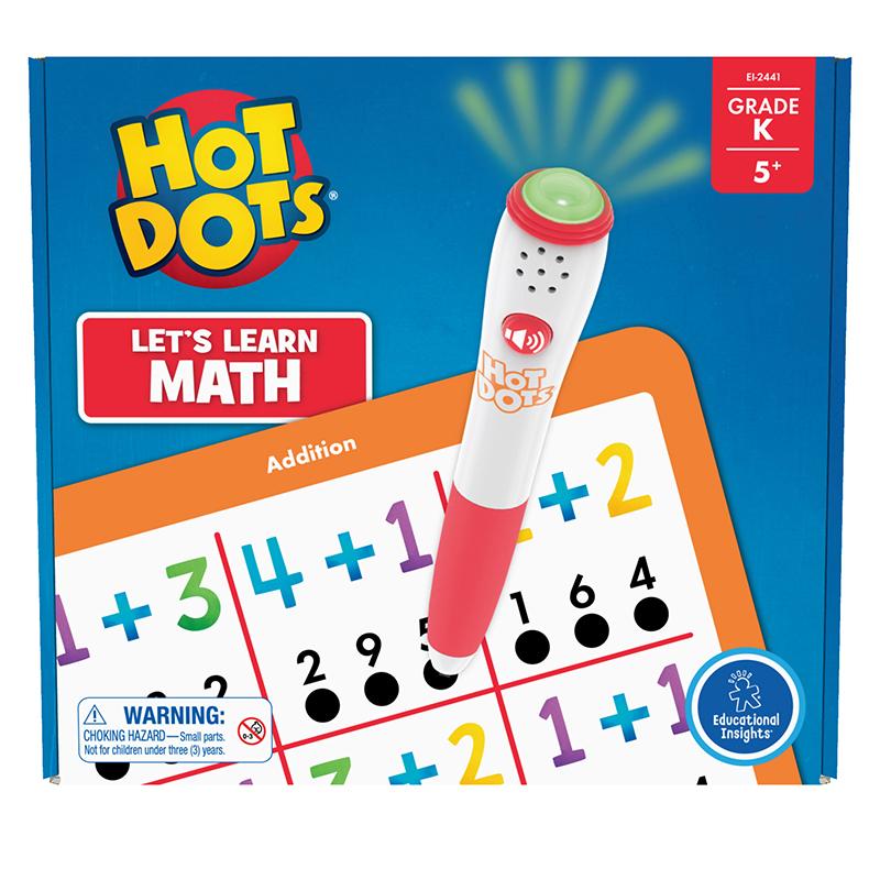 Hot Dots Let`s Learn Math, Grade K