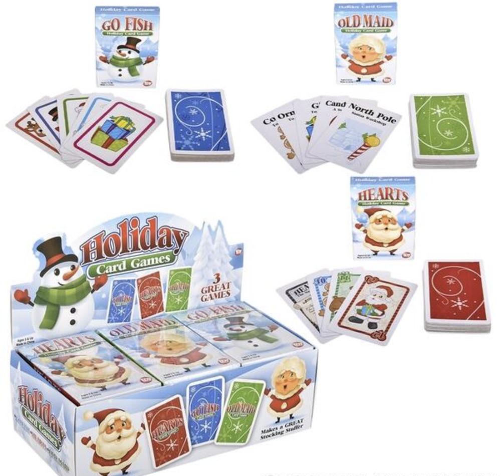 Christmas Card Games