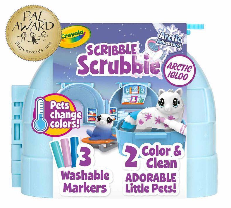 Crayola Scribble Scrubbie Pets Artic Igloo