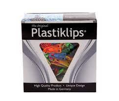 Plastiklips Paper Clips Small Size 1000 Pack Assorted Colors