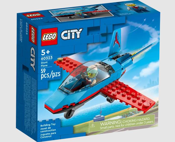Lego - City - Stunt Plane - 59 Pcs