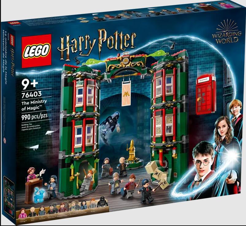  Lego - Harry Potter - The Ministry of Magic - 990 pcs