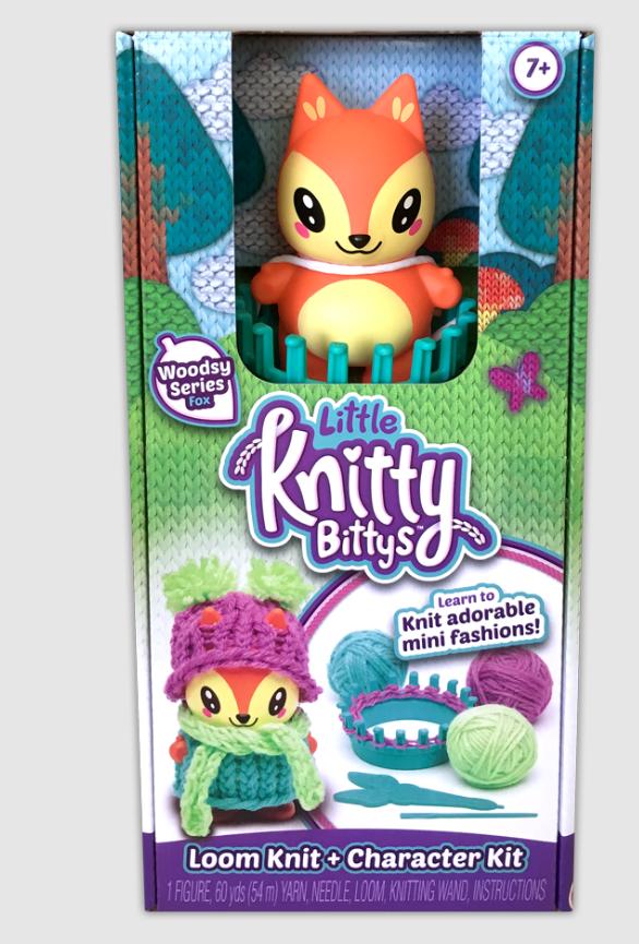 Little Knitty Bittys Fox - Loom Kit + Character Kit