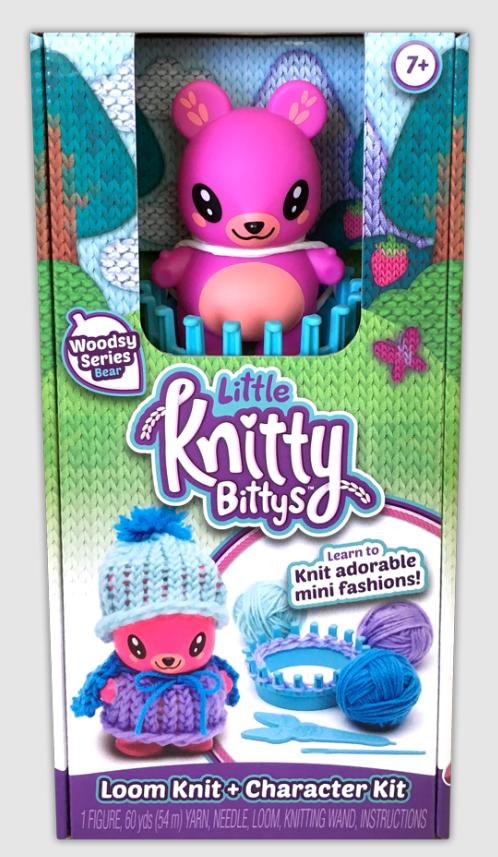 Little Knitty Bittys Bear - Loom Kit + Character Kit