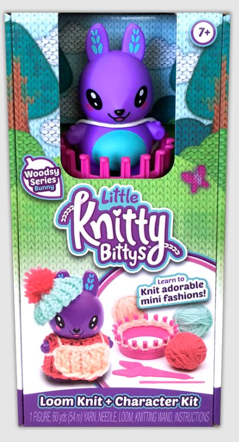 Little Knitty Bittys Bunny - Loom Kit + Character Kit