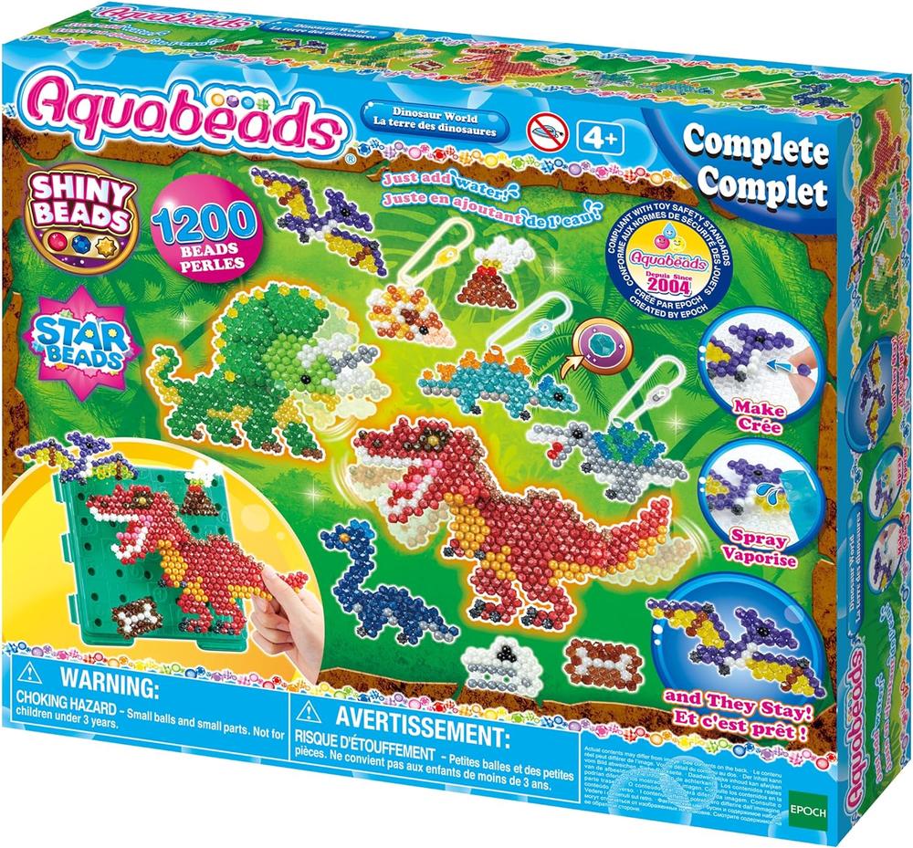 Aquabeads Dinosaur World!