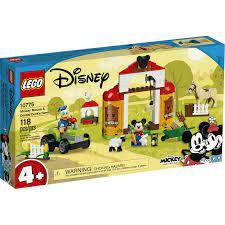 LEGO Disney Mickey and Friends Mickey Mouse & Donald Duck's Farm 10775 Building Toy (118 Pieces)