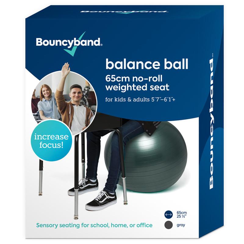 Bouncyband Balance Ball, 65cm, Dark Gray