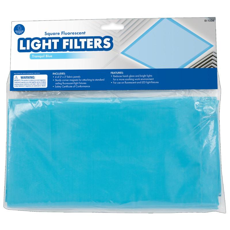 Classroom Square Light Filters, Tranquil Blue