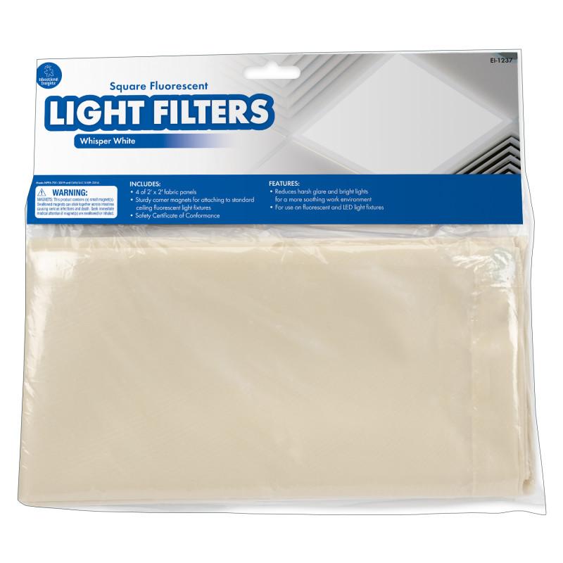 Classroom Light Filters 2x2 White