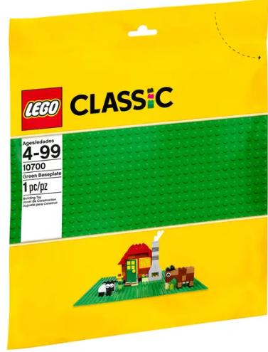 Green Baseplate Lego