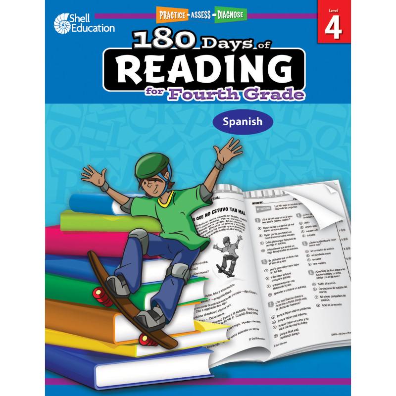 180 Days Of Reading Gr 4 Spanish