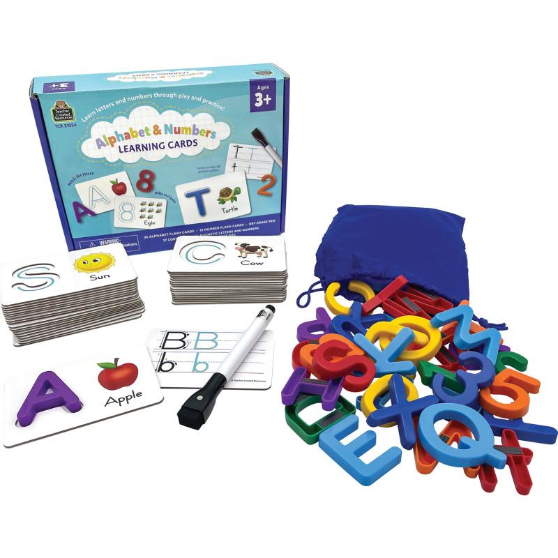 Alphabet  Numbers Learning Cards