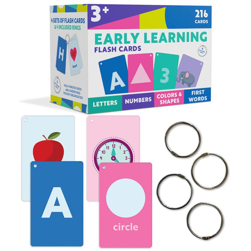 Early Learning Flash Card Box Set, Grade Pk-1