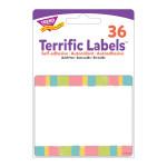 Cheerful Stripes - Terrific Labels Name Tags