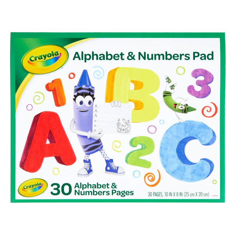 Crayola Beginning Alphabet  And Numbers Pad